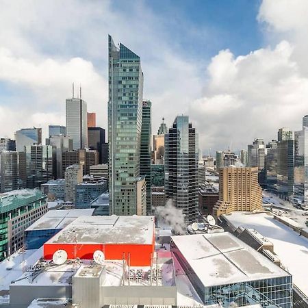 Stunning Views Of Downtown - Luxury High Rise With King Bed! Villa Toronto Exteriör bild
