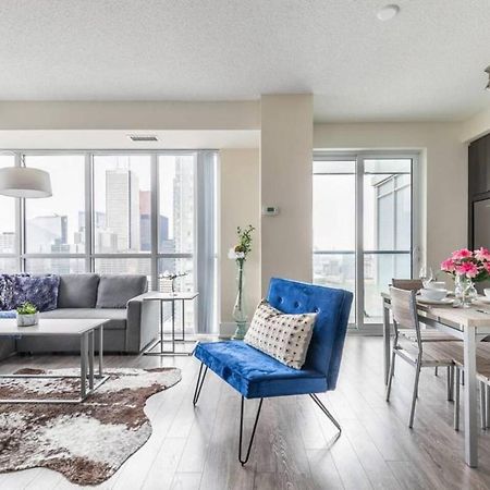 Stunning Views Of Downtown - Luxury High Rise With King Bed! Villa Toronto Exteriör bild